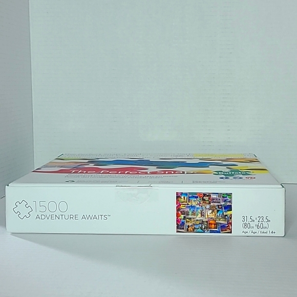 Buffalo Adventure Awaits 1500 pieces 31.5"x23.5" puzzle #02400 *Complete* - Picture 2 of 3